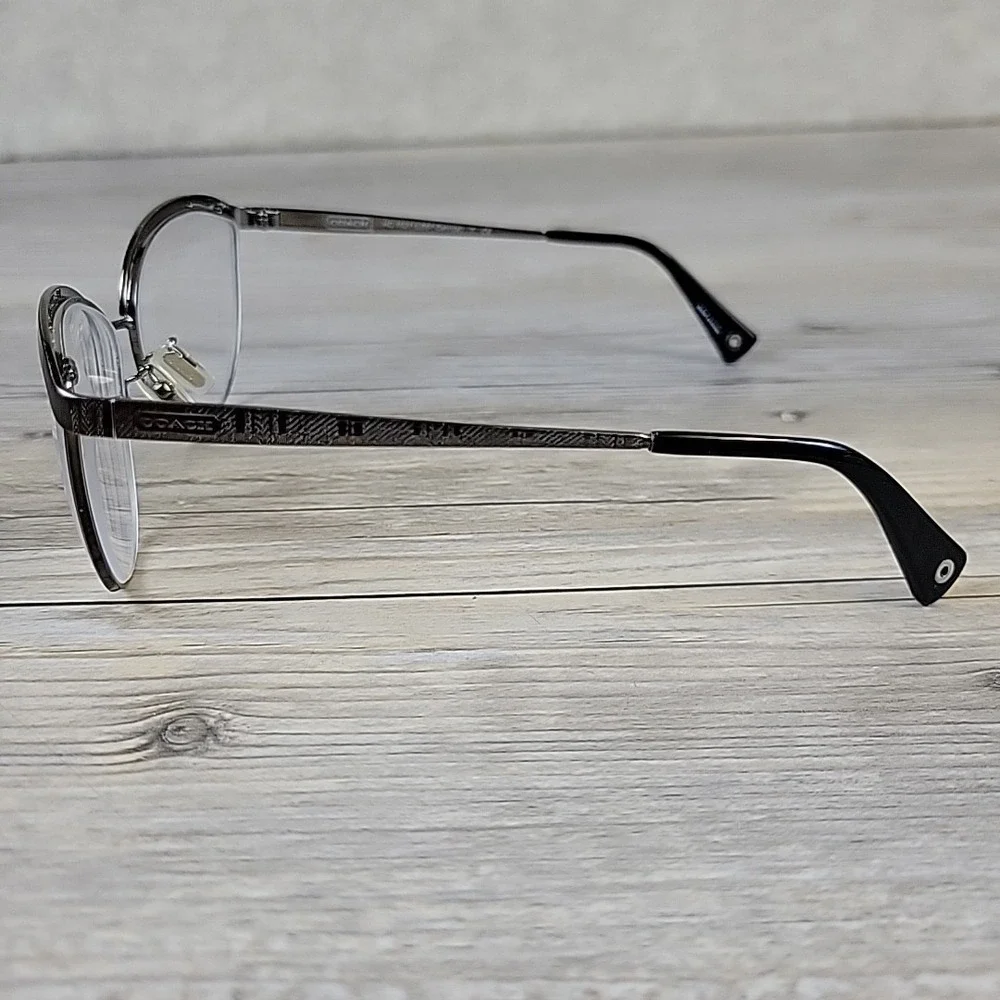 Coach‎ HC 7027 L057 Catrice 9074/11 Dark Silver Eyeglasses Frames Only 56-15 135